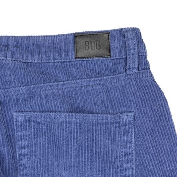 BDG Mom High Rise Corduroy Blue Pants Size 25 - Picture 7 of 7